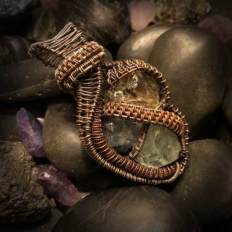 heady wire wrapped jewelry